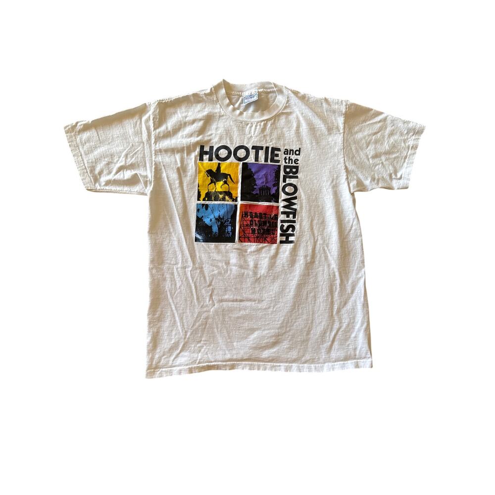 ‘95 Hootie and the Blowfish Cracked Rear View Band Tee USA Made XL Single Stitch